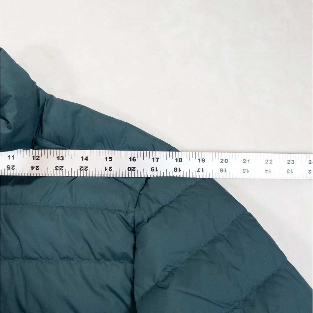 LOT 2 Uniqlo Ultra Light Down Filled Jacket Mens S Red Green Full Zip Puffer